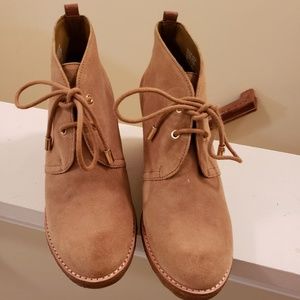 Tory Burch wedge booties